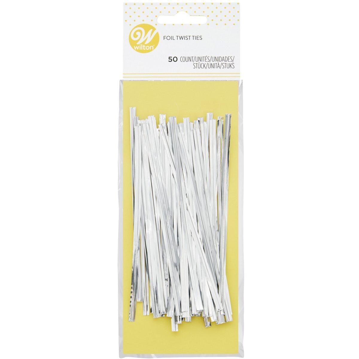 Wilton Foil Twist Ties 50τμχ - Συρματάκια για σακουλάκια