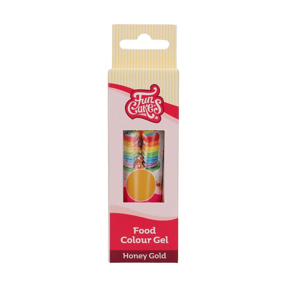 FunCakes FunColours GEL -HONEY GOLD -Χρώμα Τζελ Μελί - 30γρ