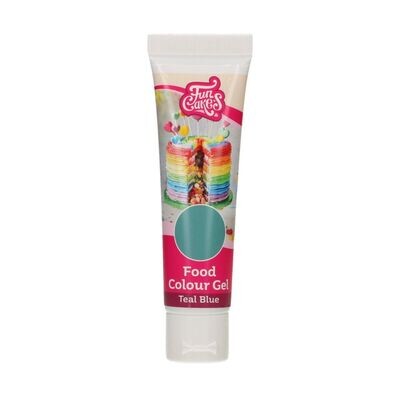 FunCakes FunColours GEL -TEAL BLUE -Χρώμα Τζελ Τυρκουάζ- 30γρ FunCakes FunColours GEL -TEAL BLUE -Χρώμα Τζελ Τυρκουάζ- 30γρ