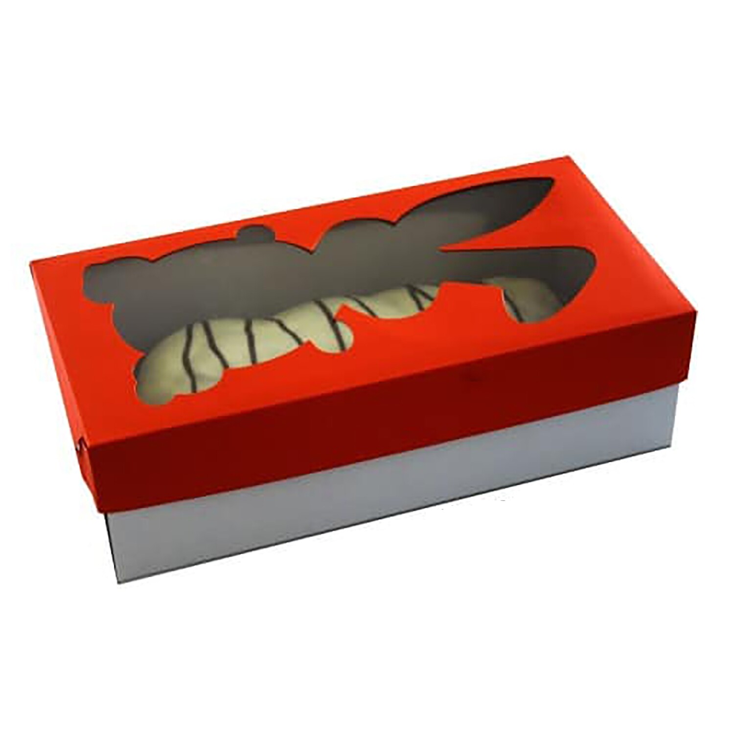 Bunny Box for Sweet Bread -RED -Κουτί για Τσουρέκι -ΚΟΥΝΕΛΑΚΙ ΚΟΚΚΙΝΟ