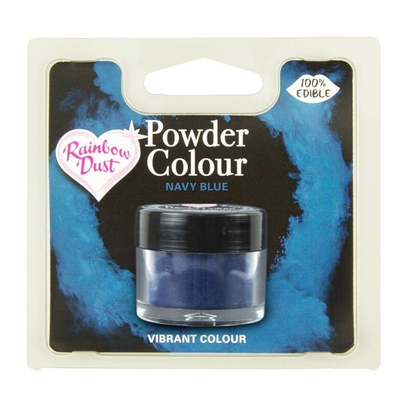 Rainbow Dust Edible Dust -Matt NAVY BLUE -Βρώσιμη Σκόνη Ματ Ναυτικό Μπλε