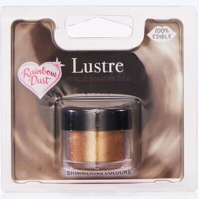 Rainbow Dust Edible Dust -Metallic SIGNATURE GOLD -Βρώσιμη Σκόνη Μεταλλική Χρυσό Rainbow Dust Edible Dust -Metallic SIGNATURE GOLD -Βρώσιμη Σκόνη Μεταλλική Χρυσό