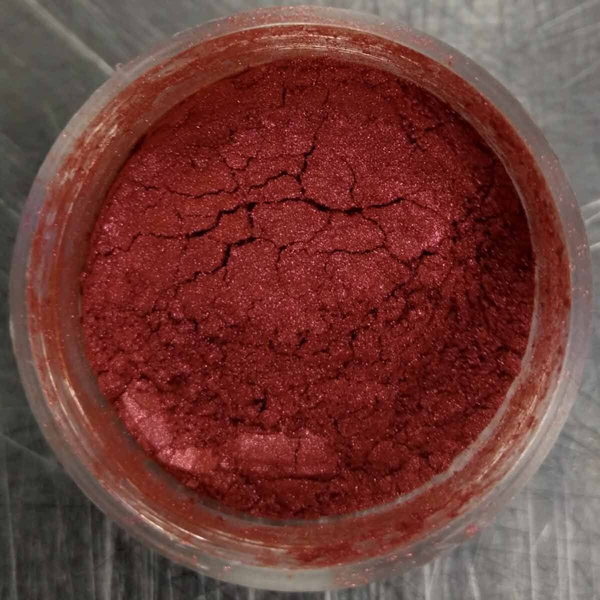 Rainbow Dust Edible Dust -Metallic RUBY RED -Βρώσιμη Σκόνη Μεταλλική Βαθύ Κόκκινο
