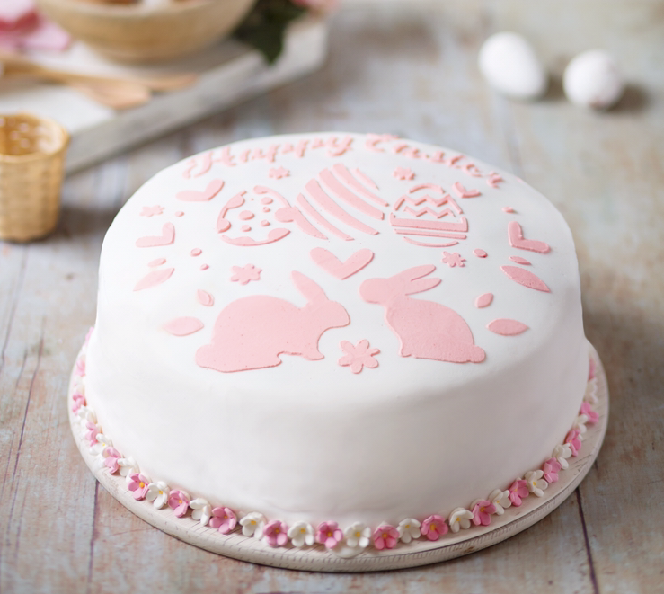 SALE!!!  DECORA Stencil -HAPPY EASTER -Στένσιλ Πασχαλινό