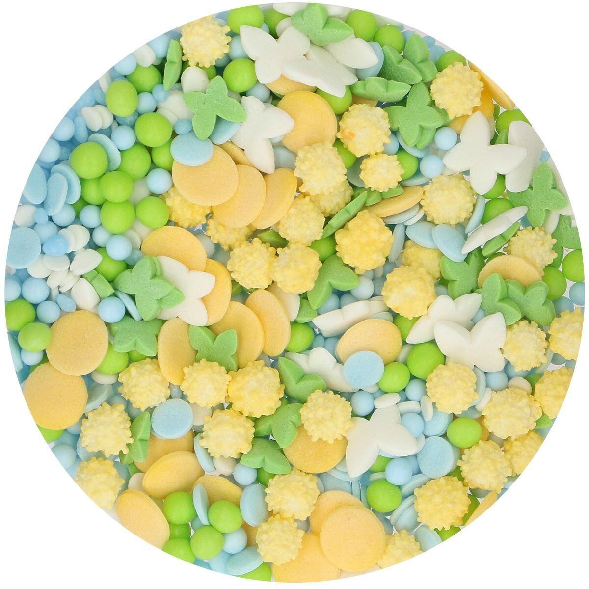 FunCakes Sprinkle Mix 50γρ -SPRING MEDLEY - Μείγμα Ζαχαρωτών σε Ανοιξιάτικες Αποχρώσεις