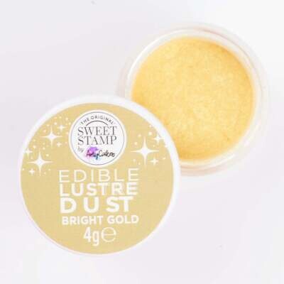 Sweet Stamp Edible Lustre Dust -BRIGHT GOLD - Βρώσιμη σκόνη γυαλιστερή Λαμπερό Χρυσό 4g Sweet Stamp Edible Lustre Dust -BRIGHT GOLD - Βρώσιμη σκόνη γυαλιστερή Λαμπερό Χρυσό 4g
