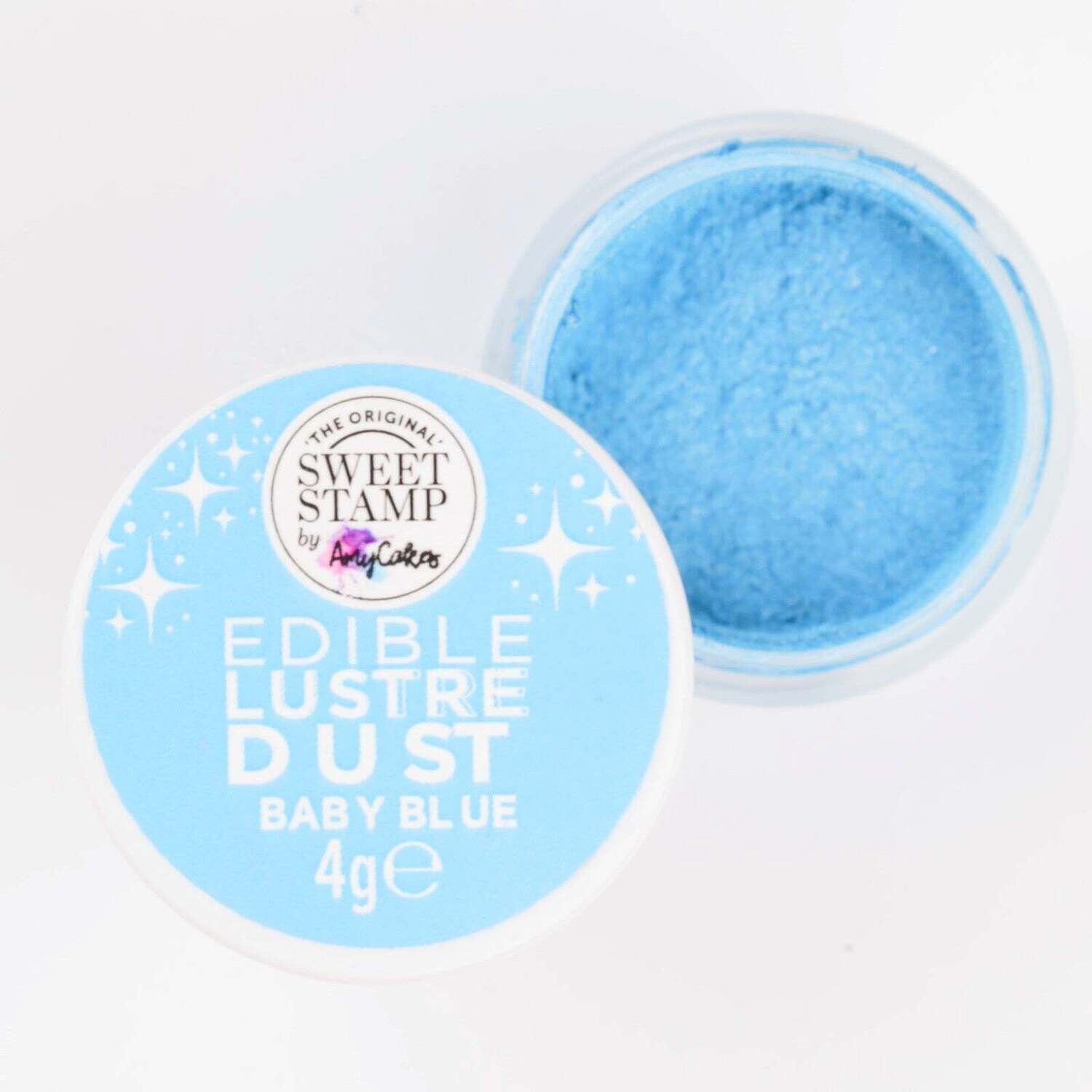 Sweet Stamp Edible Lustre Dust -BABY BLUE - Βρώσιμη σκόνη Γυαλιστερή Γαλάζια 4g