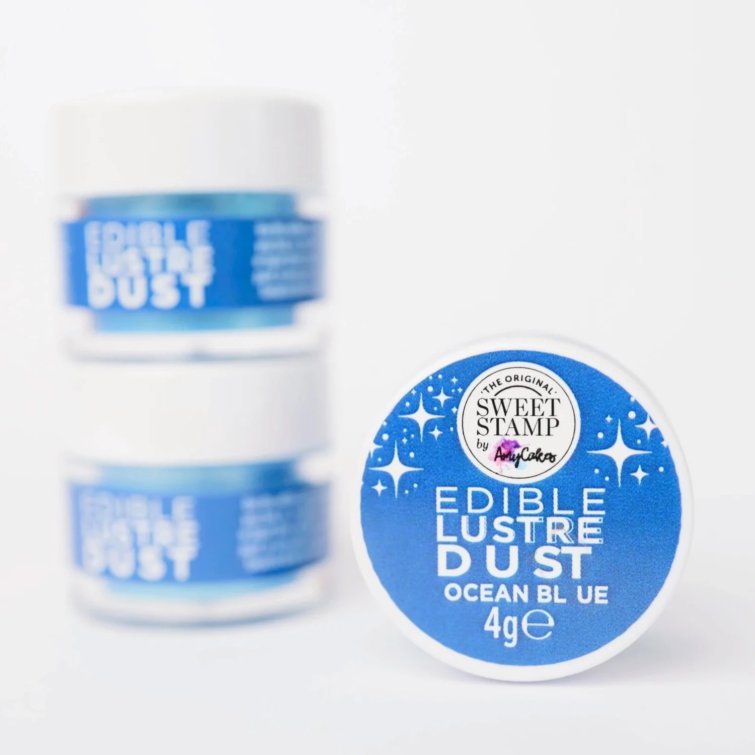 Sweet Stamp Edible Lustre Dust -OCEAN BLUE - Βρώσιμη σκόνη γυαλιστερή  Μπλε  4g