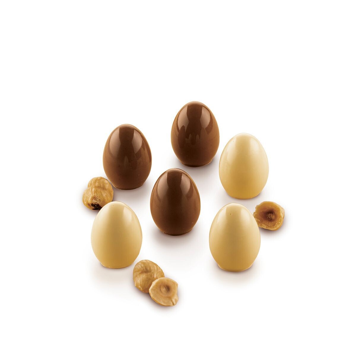Silikomart Chocolate Mould 3D CHOCO EGG - Καλούπι σιλικόνης για σοκολατένια αυγά