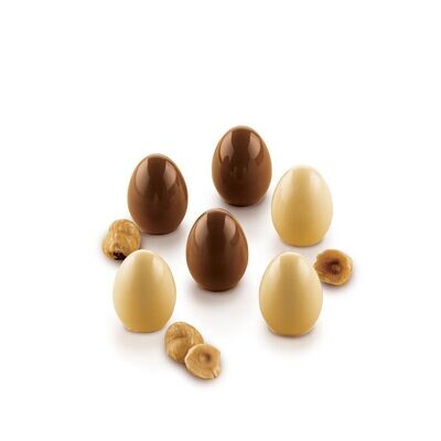 Silikomart Chocolate Mould 3D CHOCO EGG - Καλούπι σιλικόνης για σοκολατένια αυγά