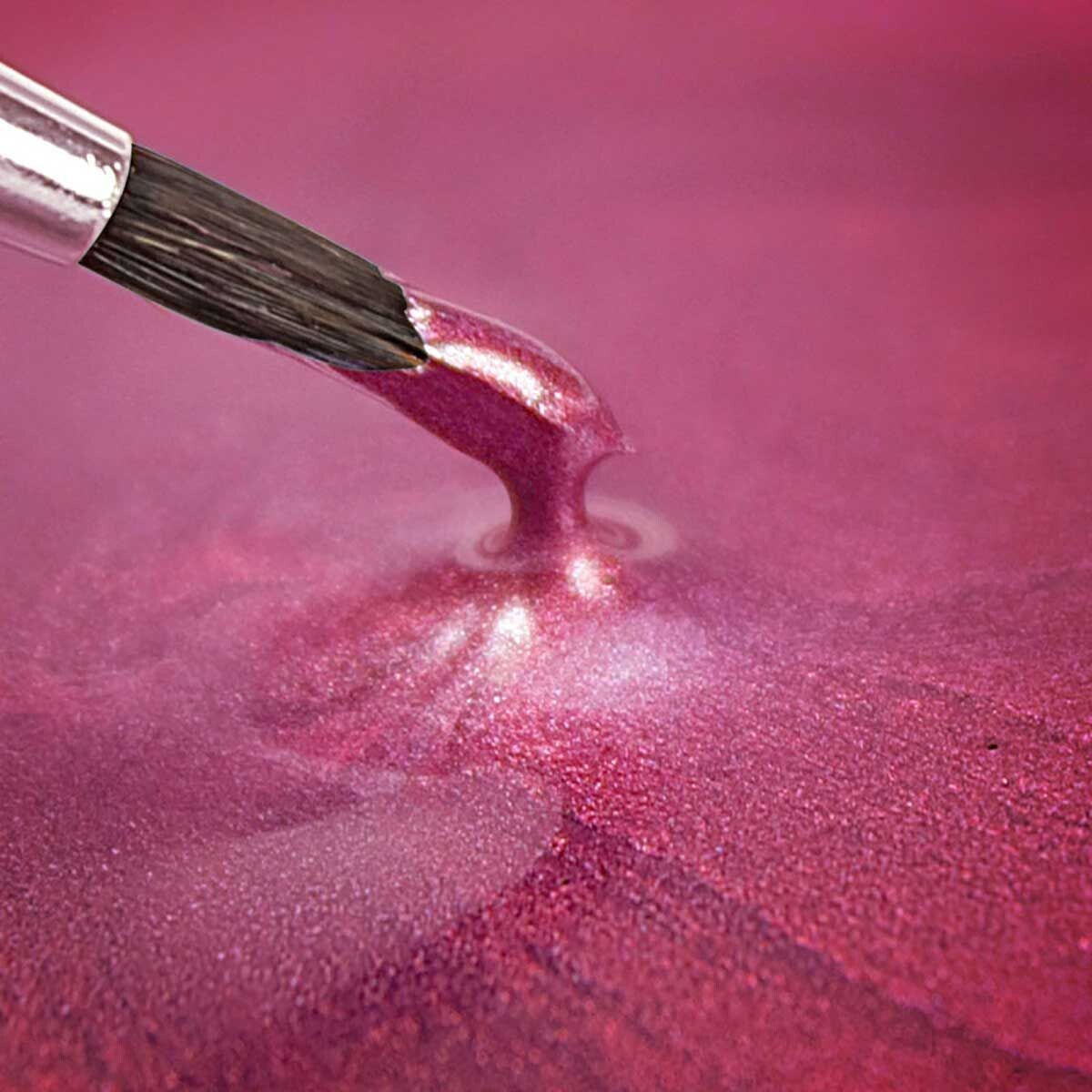 Rainbow Dust Metallic Paint -RASPBERRY 24g - Μεταλλικό Βρώσιμο χρώμα ζωγραφικής Φούξια