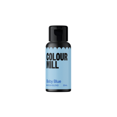 SALE!!! Colour Mill AQUA BLEND Gel Colour -BABY BLUE 20ml - Χρώμα σε Τζελ Απαλό Γαλάζιο ΑΝΑΛΩΣΗ ΚΑΤΑ ΠΡΟΤΙΜΗΣΗ 10/2025
