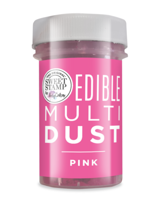 Sweet Stamp Edible Multi Dust -PINK - Βρώσιμη σκόνη Ματ Ροζ 3g