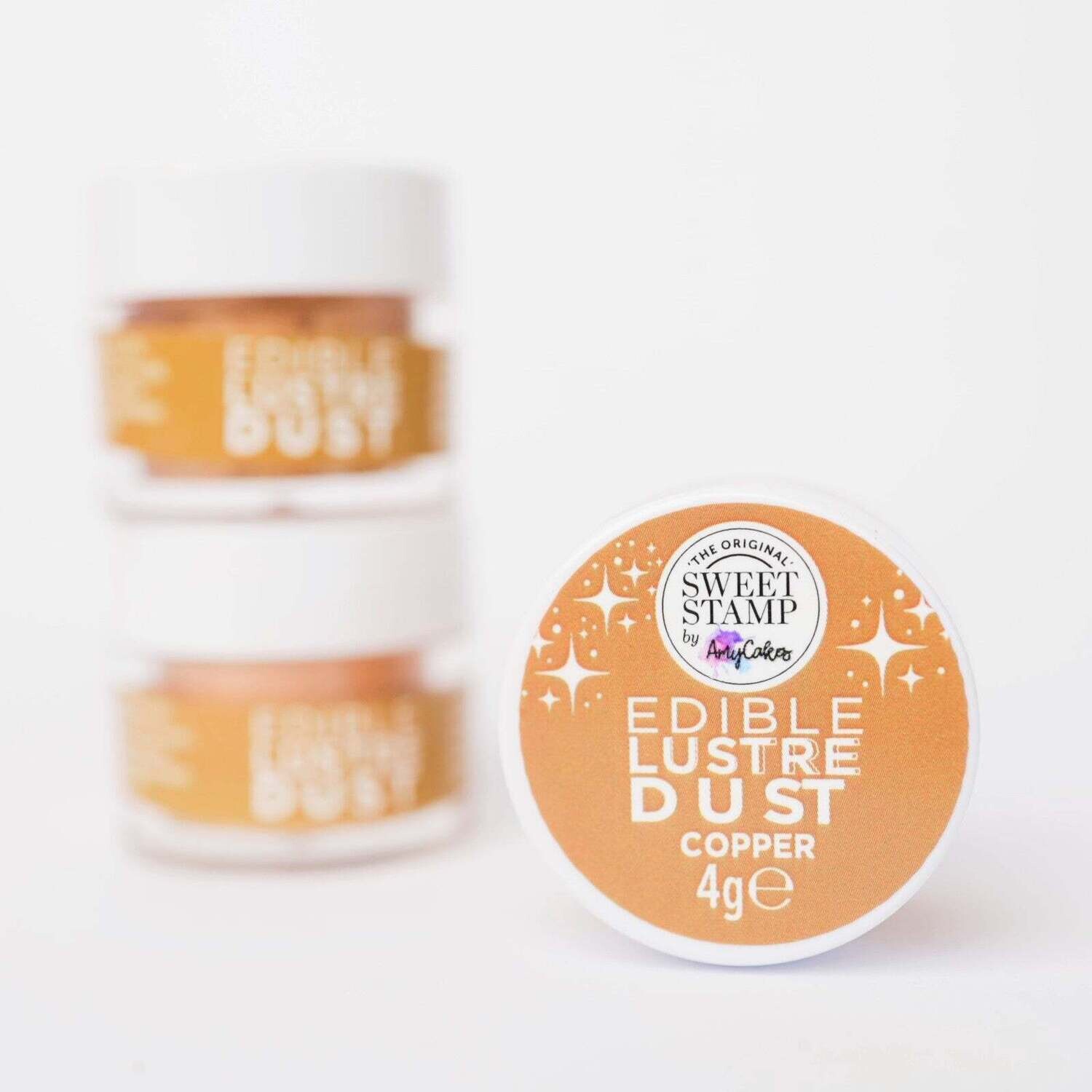 Sweet Stamp Edible Lustre Dust -COPPER - Βρώσιμη σκόνη γυαλιστερή Χάλκινη 4g