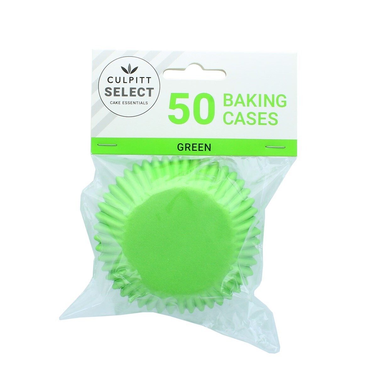 Culpitt Select Cupcake Cases -PLAIN GREEN - Θήκες Ψησίματος - Πράσινο 50 τεμ