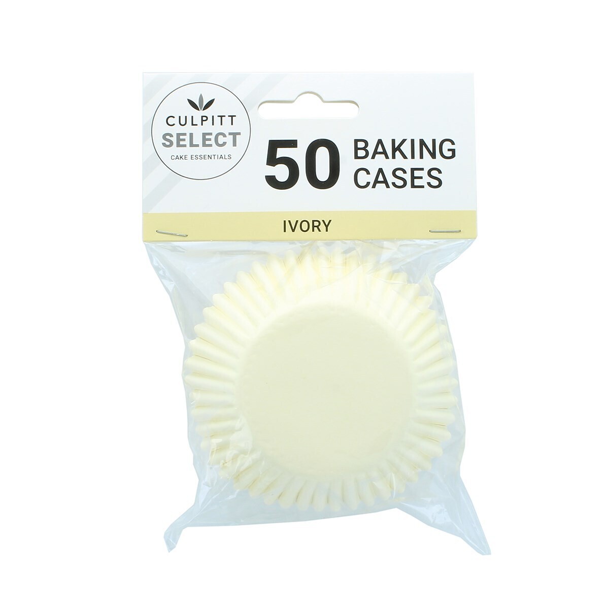 Culpitt Select Cupcake Cases -IVORY - Θήκες Ψησίματος - Ιβουάρ 50 τεμ