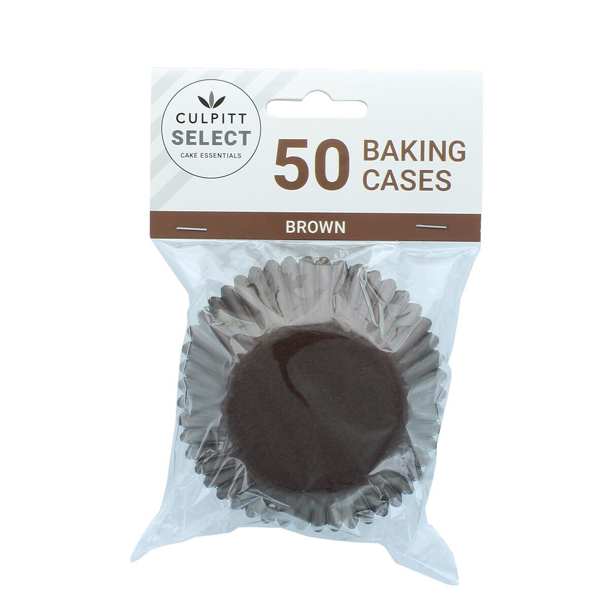Culpitt Select Cupcake Cases -PLAIN BROWN - Θήκες Ψησίματος - Καφέ 50 τεμ