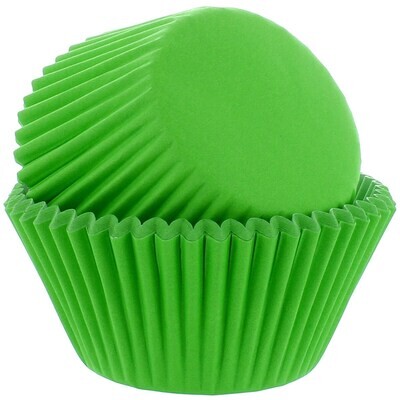 Culpitt Select BULK Cupcake Cases -PLAIN GREEN -Θήκες Ψησίματος -Πράσινο 250 τμχ