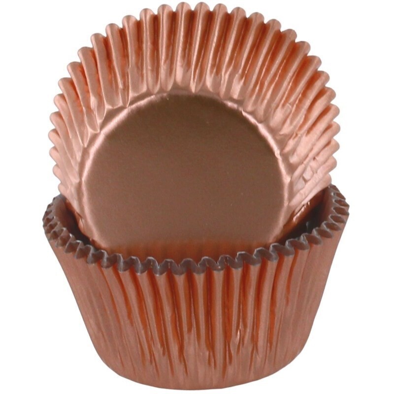 Culpitt Select BULK Cupcake Cases -ROSE GOLD -Θήκες Ψησίματος Ροζ Χρυσό-250 τμχ