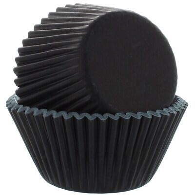 Culpitt Select Cupcake Cases -PLAIN BLACK - Θήκες Ψησίματος - Μαύρο 50 τεμ