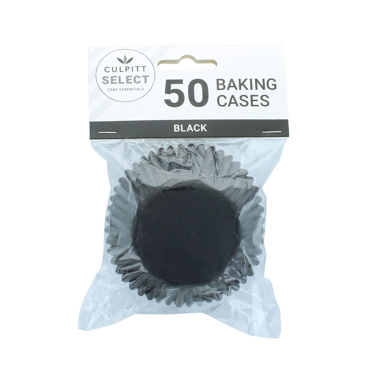 Culpitt Select Cupcake Cases -PLAIN BLACK - Θήκες Ψησίματος - Μαύρο 50 τεμ