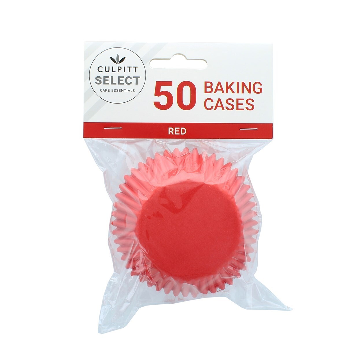 Culpitt Select Cupcake Cases -PLAIN RED - Θήκες Ψησίματος - Κόκκινο 50 τεμ
