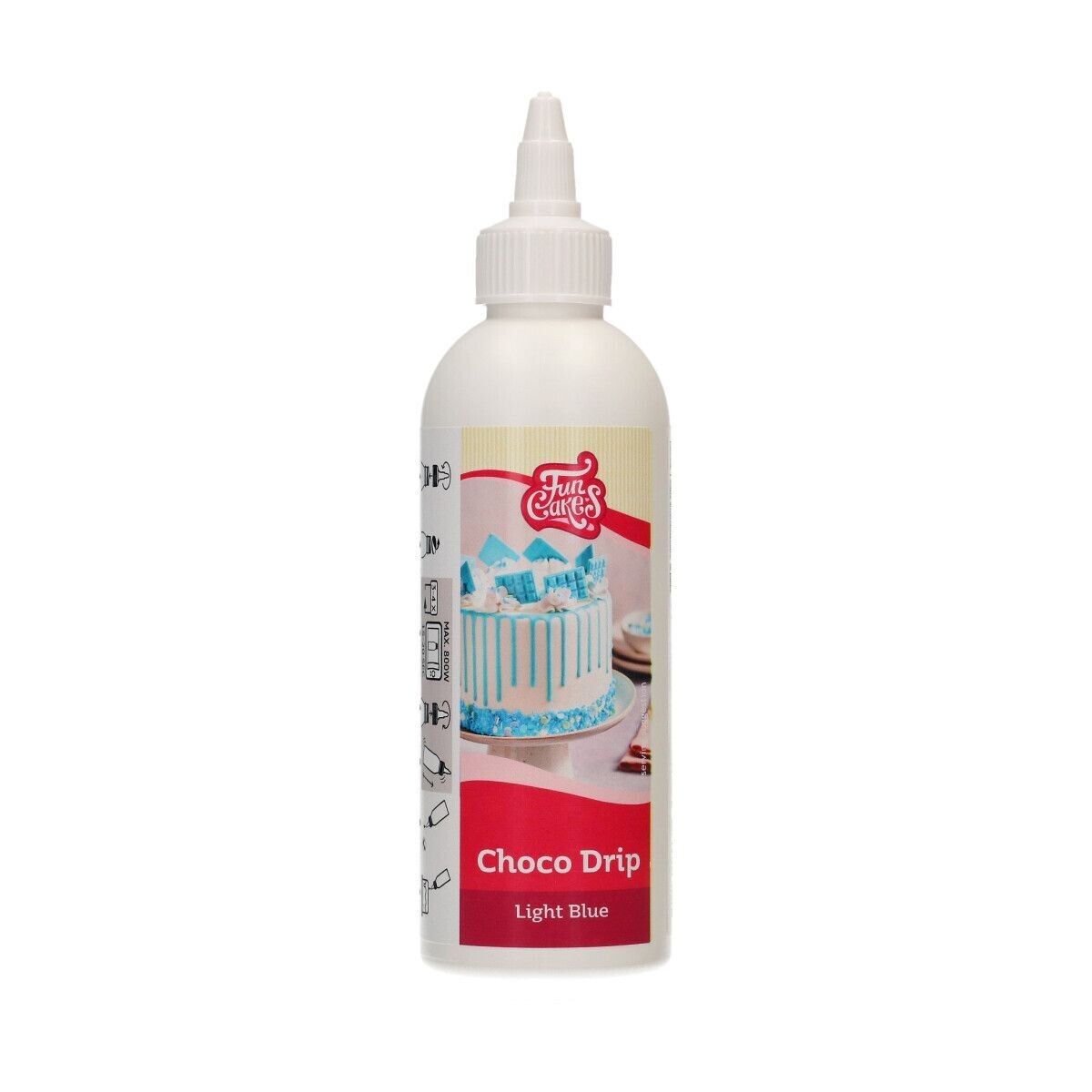 FunCakes Choco Drip -LIGHT BLUE 180g - Drip σοκολάτας Γαλάζιο
