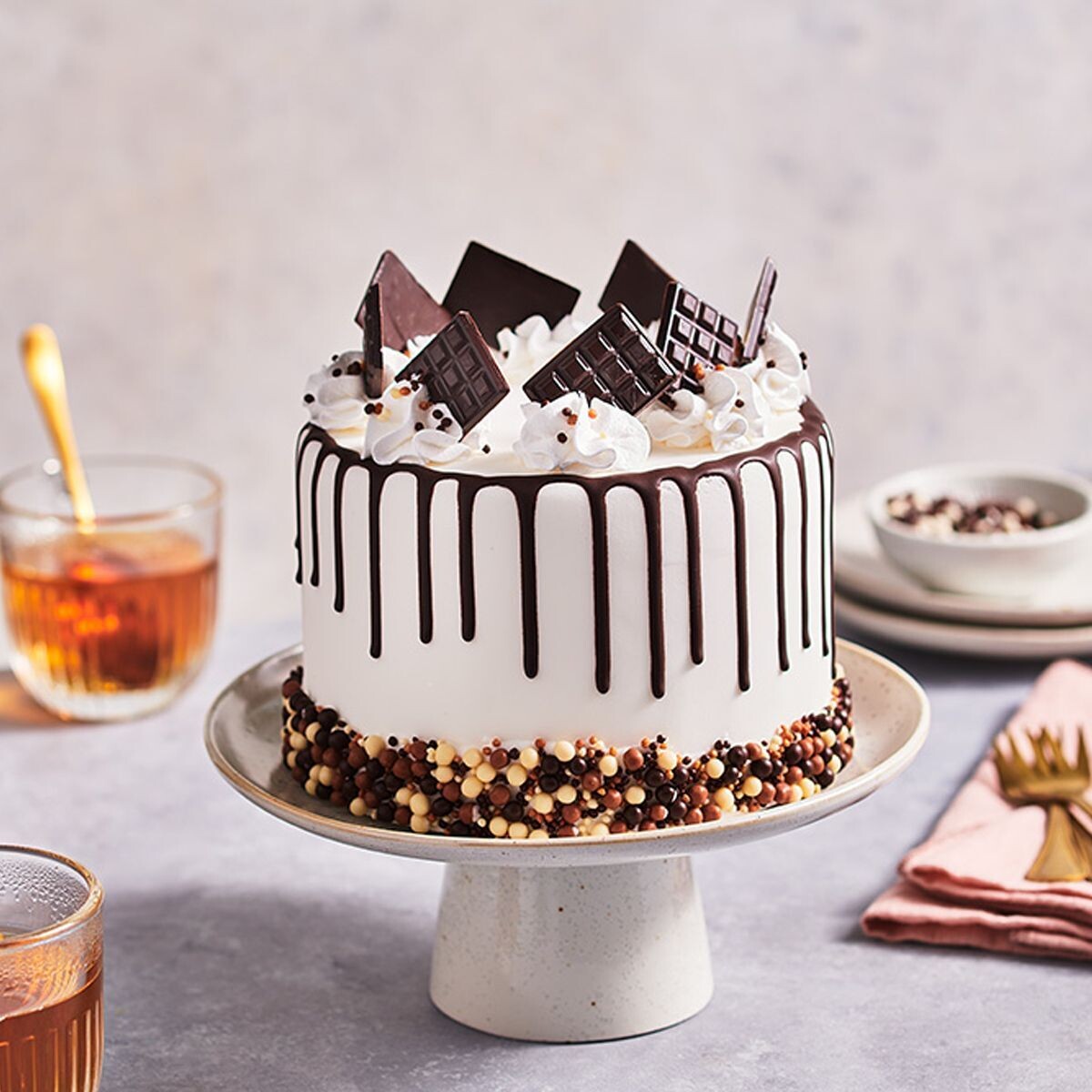 FunCakes Choco Drip -DARK CHOCOLATE 180g - Drip σοκολάτας Υγείας