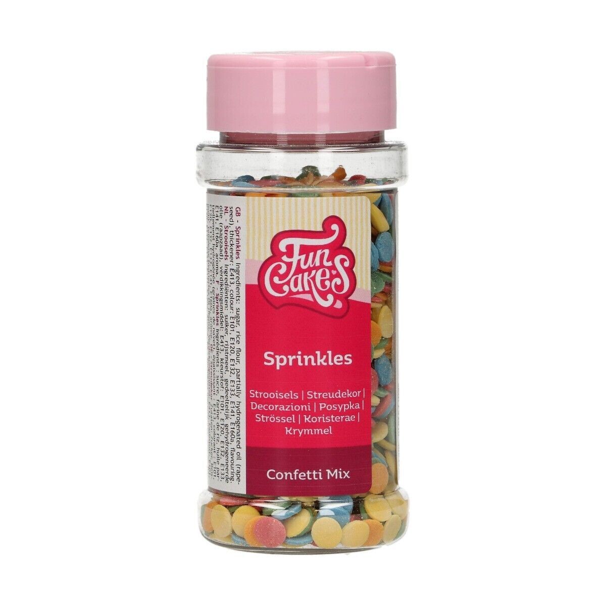 FunCakes CONFETTI MIX- Κονφετί πολύχρωμα 60γρ