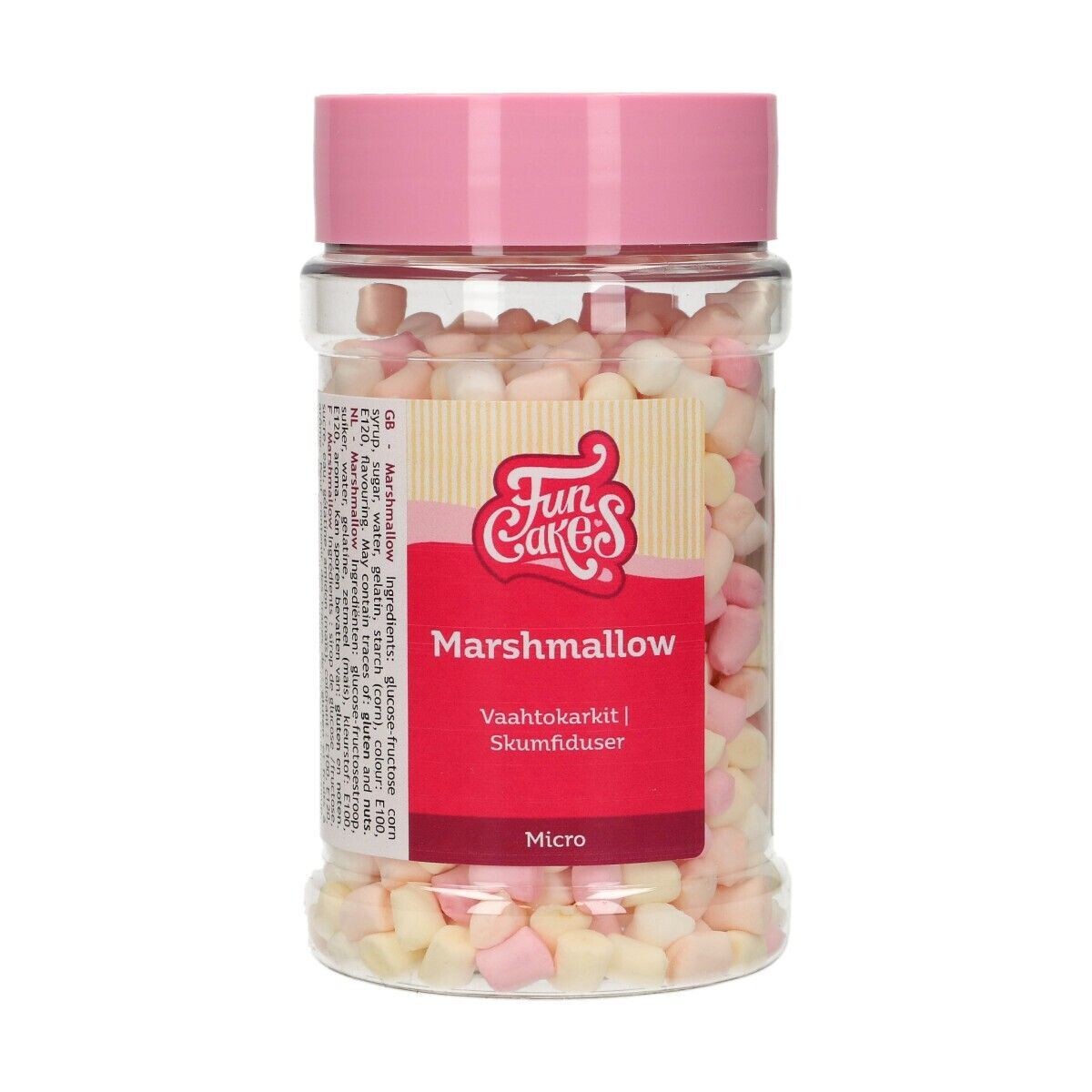 FunCakes Sprinkles -MICRO MARSHMALLOWS 50γρ - Μείγμα Ζαχαρωτών Μικρά Μαρσμέλοους πολύχρωμα