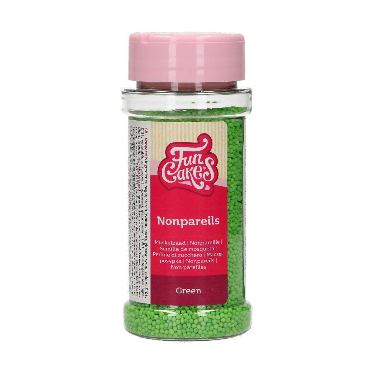 FunCakes Nonpareils -GREEN 80γρ - Κας-Κας - Πράσινο