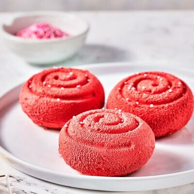 FUNCAKES -Velvet Cocoa Butter Spray -RED -Σπρέι Βούτυρο Κακάο Κόκκινο με Βελούδινο τελείωμα 100ml