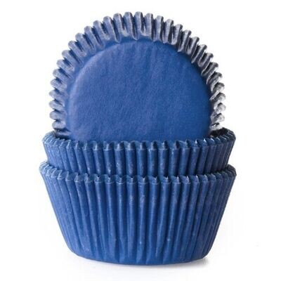 House of Marie Cupcake Cases JEAN BLUE -Θήκες Ψησίματος για Καπκέικς Μπλέ του Τζιν-50τεμ