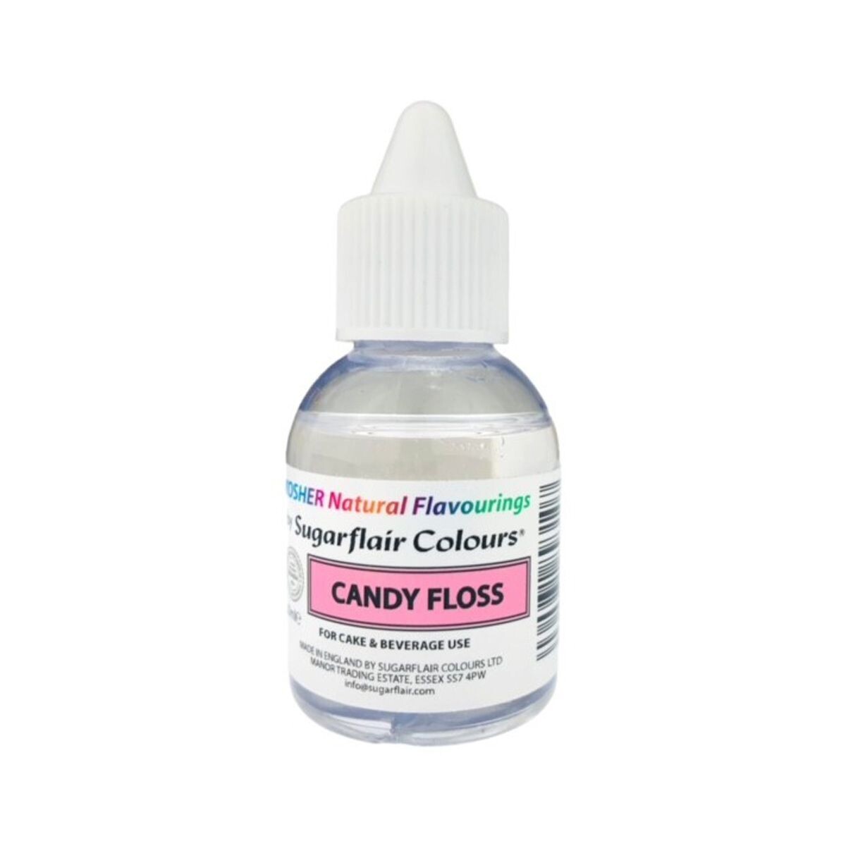 Sugarflair 100% Natural Flavour 30ml -CANDY FLOSS - Φυσικό Άρωμα Μαλλί της γριάς