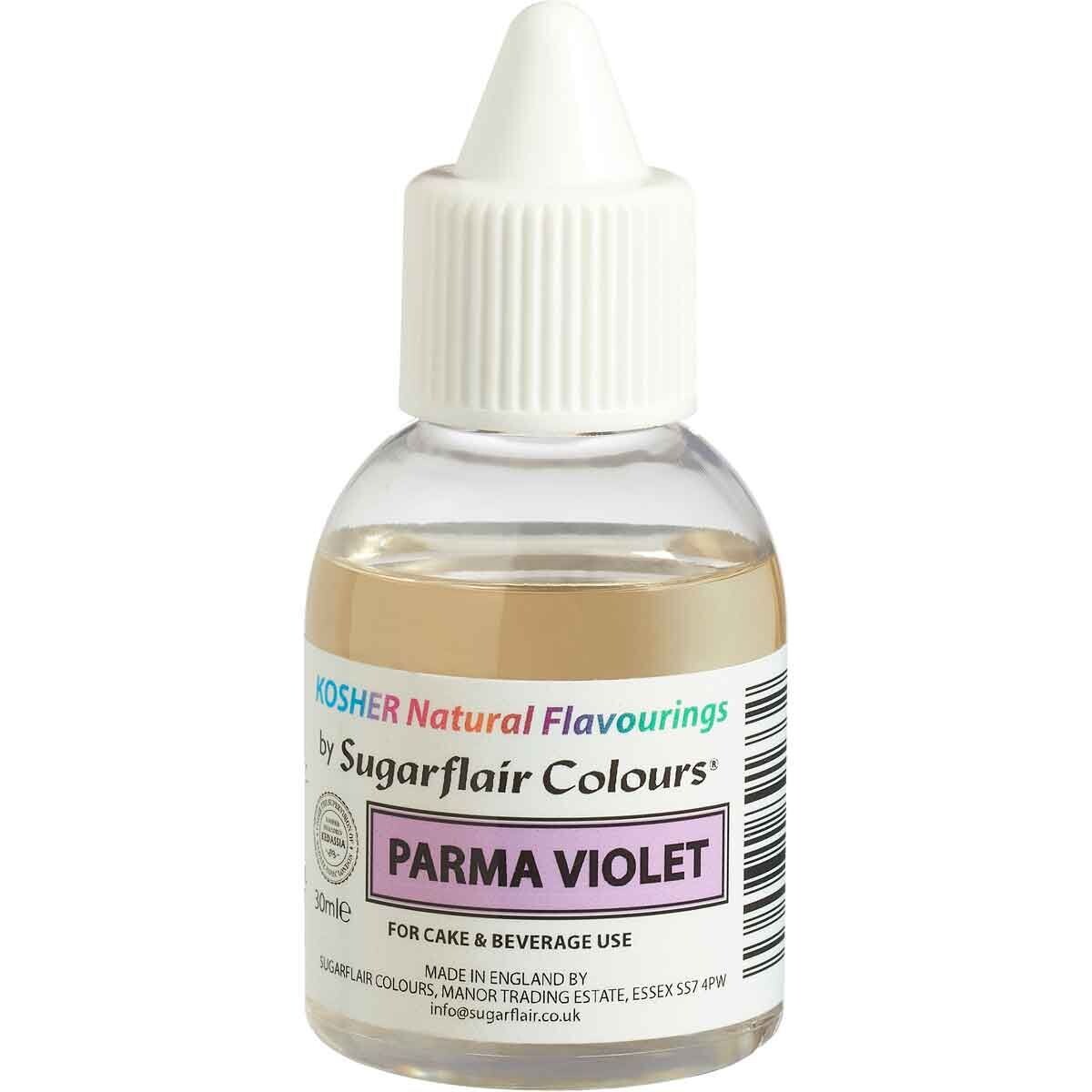 Sugarflair 100% Natural Flavour 30ml -PARMA VIOLET - Φυσικό Άρωμα Βιολέτας