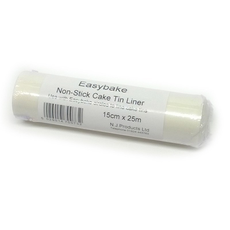 EasyBake Pre-Cut Greaseproof Paper Tin Side Liner - Αντικολλητικό Χαρτί σε Ρολό- 15εκ x 25m