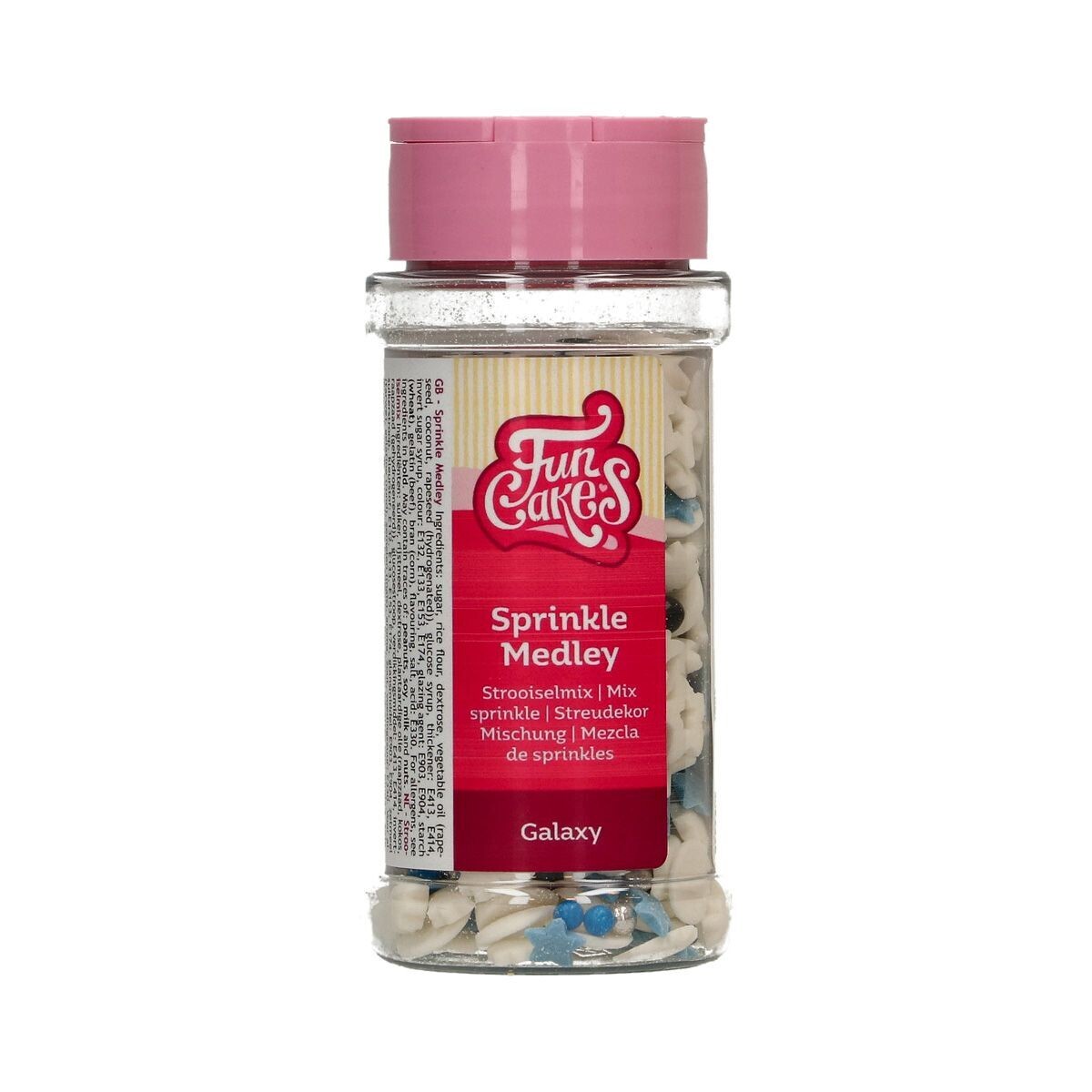 FunCakes Sprinkle Mix 50γρ -GALAXY MEDLEY - Μείγμα Ζαχαρωτών Γαλαξίας/Διάστημα