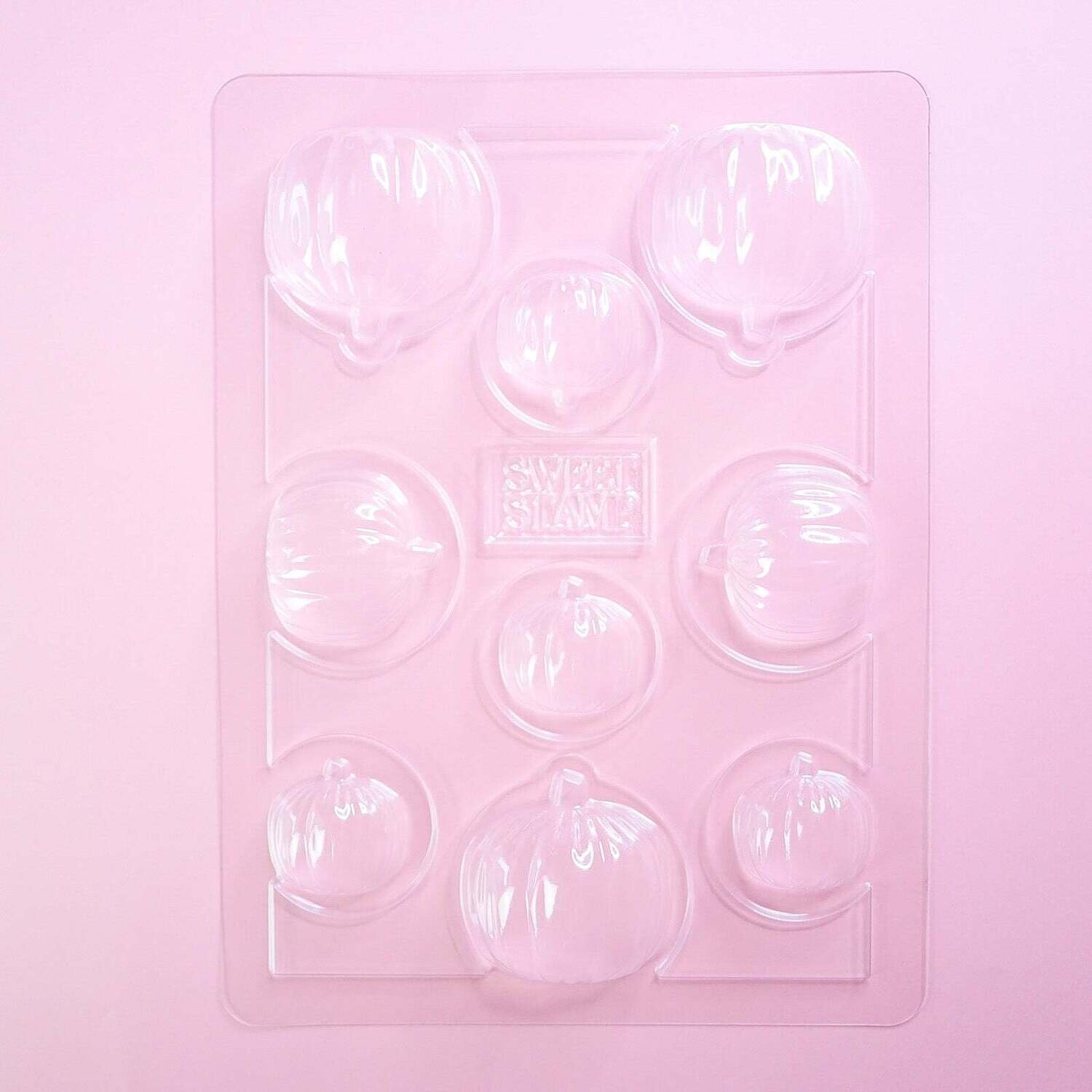 Sweet Stamp Chocolate Mould -PUMPKINS - Πλαστικό Καλούπι για σοκολατένιες Κολοκύθες