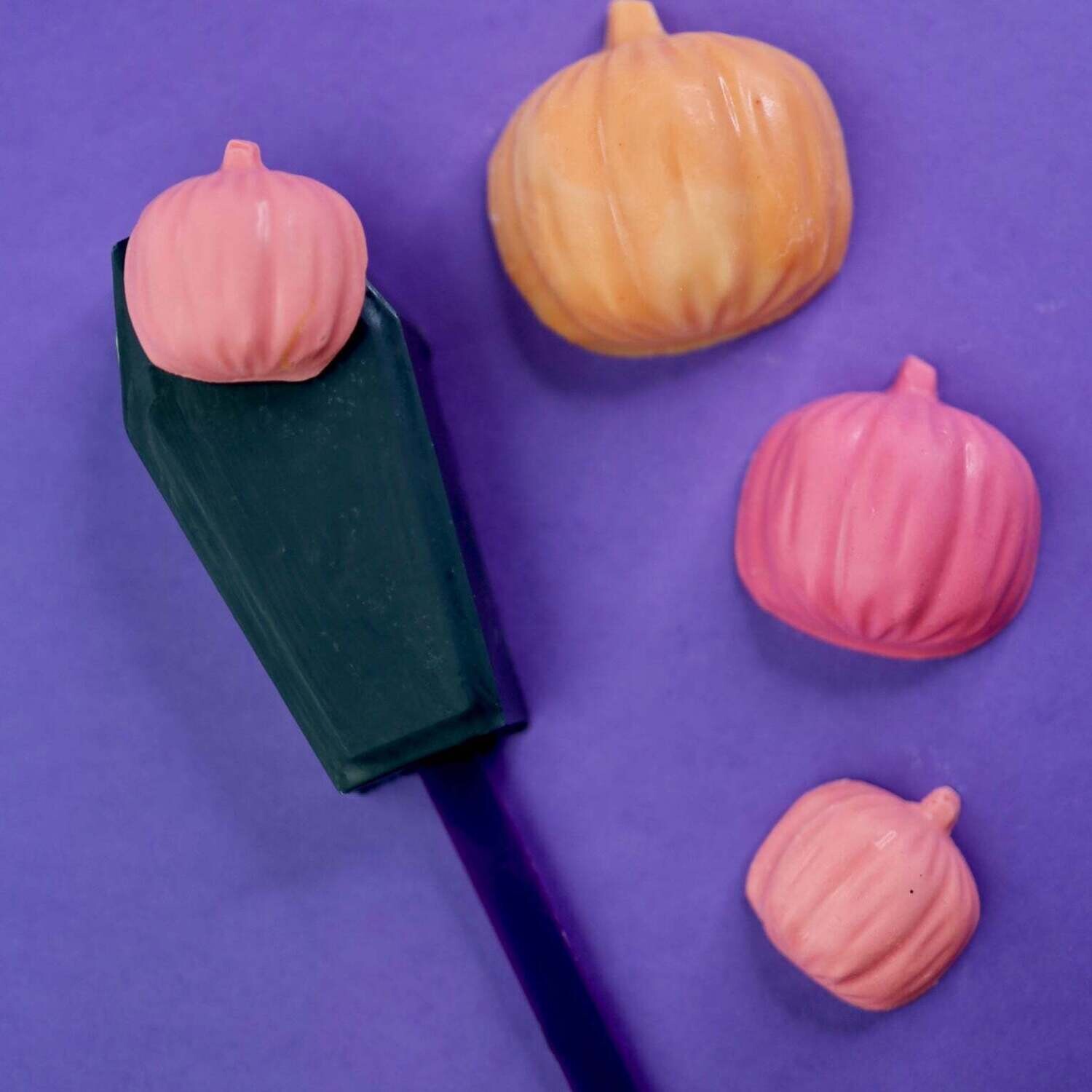 Sweet Stamp Chocolate Mould -PUMPKINS - Πλαστικό Καλούπι για σοκολατένιες Κολοκύθες