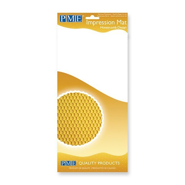 PME Impression Mat -HONEYCOMB -Πατάκι Αποτύπωσης Σχεδίου Κηρήθρα