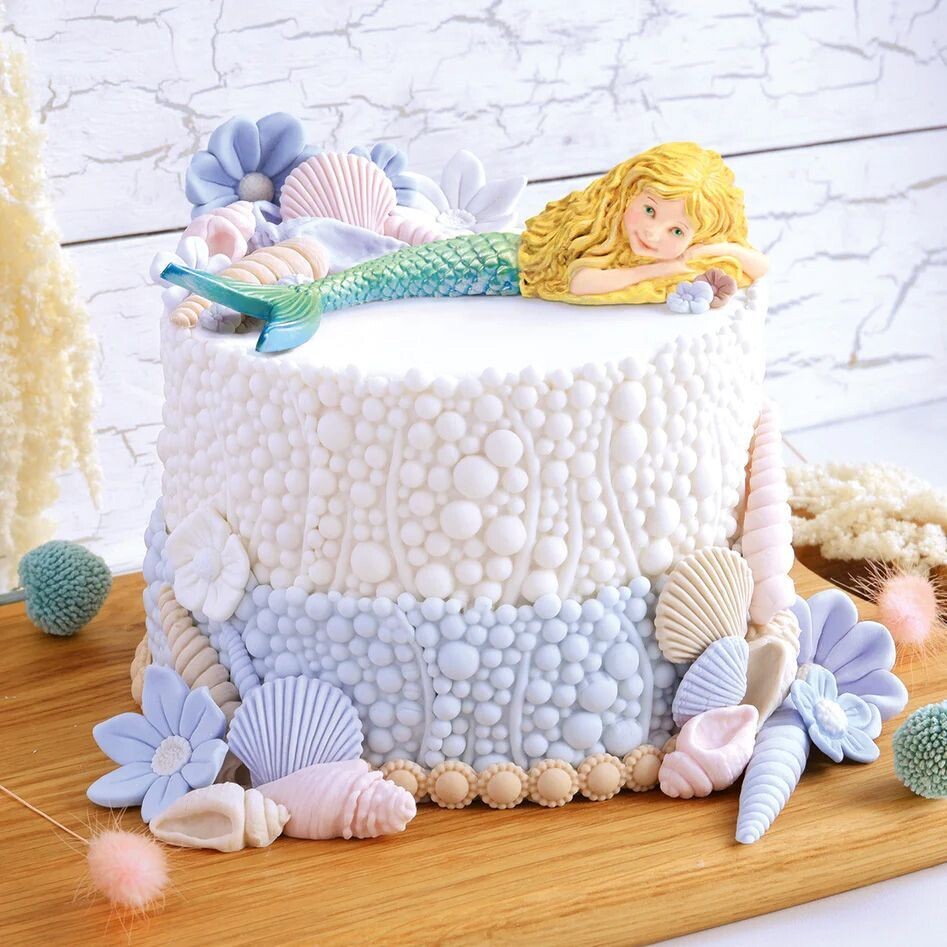 Katy Sue Silicone Mould -3D MERMAID -Καλούπι Σιλικόνης Τρισδιάστατη Γοργόνα