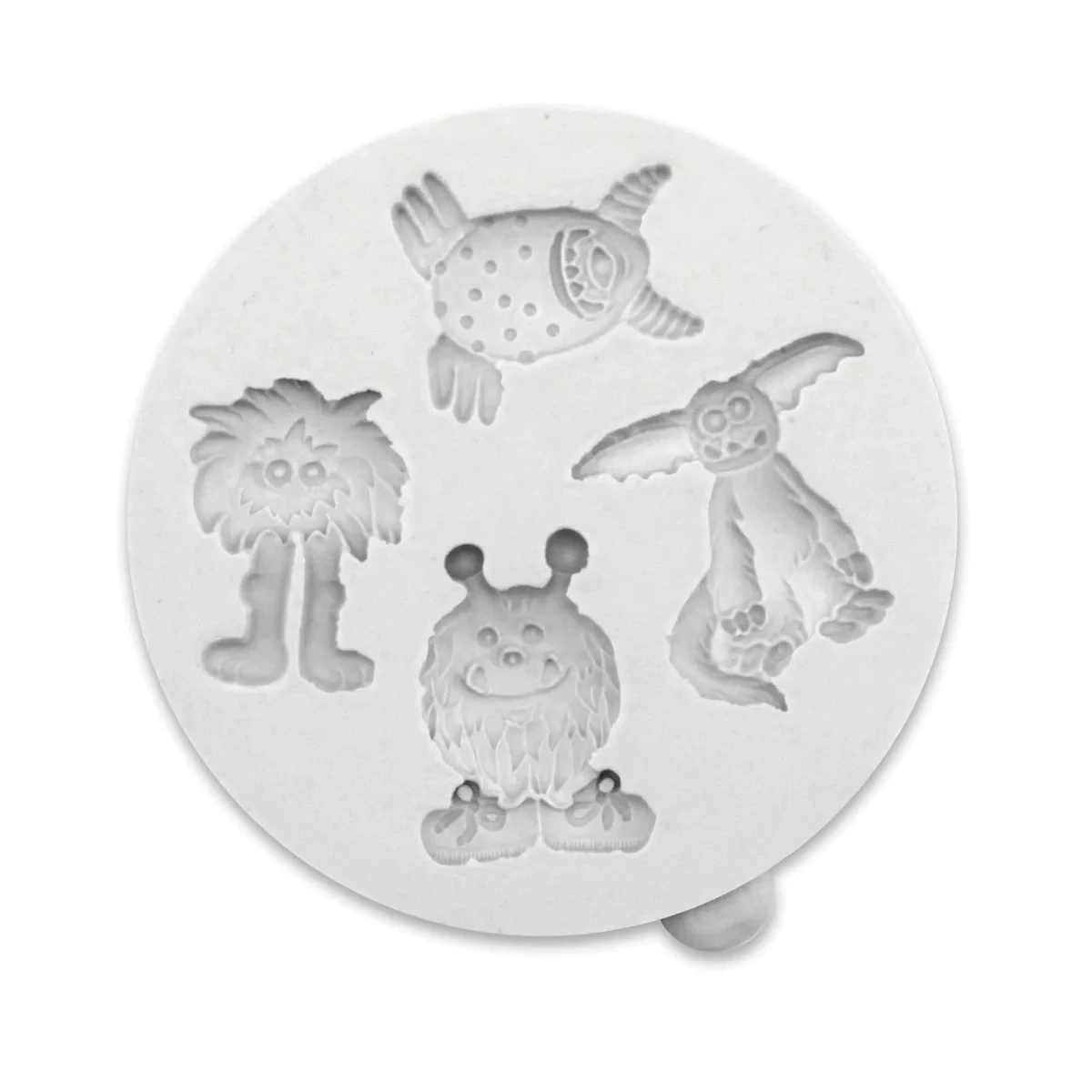 Katy Sue Silicone Mould -MINIATURE LITTLE MONSTERS -Καλούπι Σιλικόνης Μίνι Τέρατα