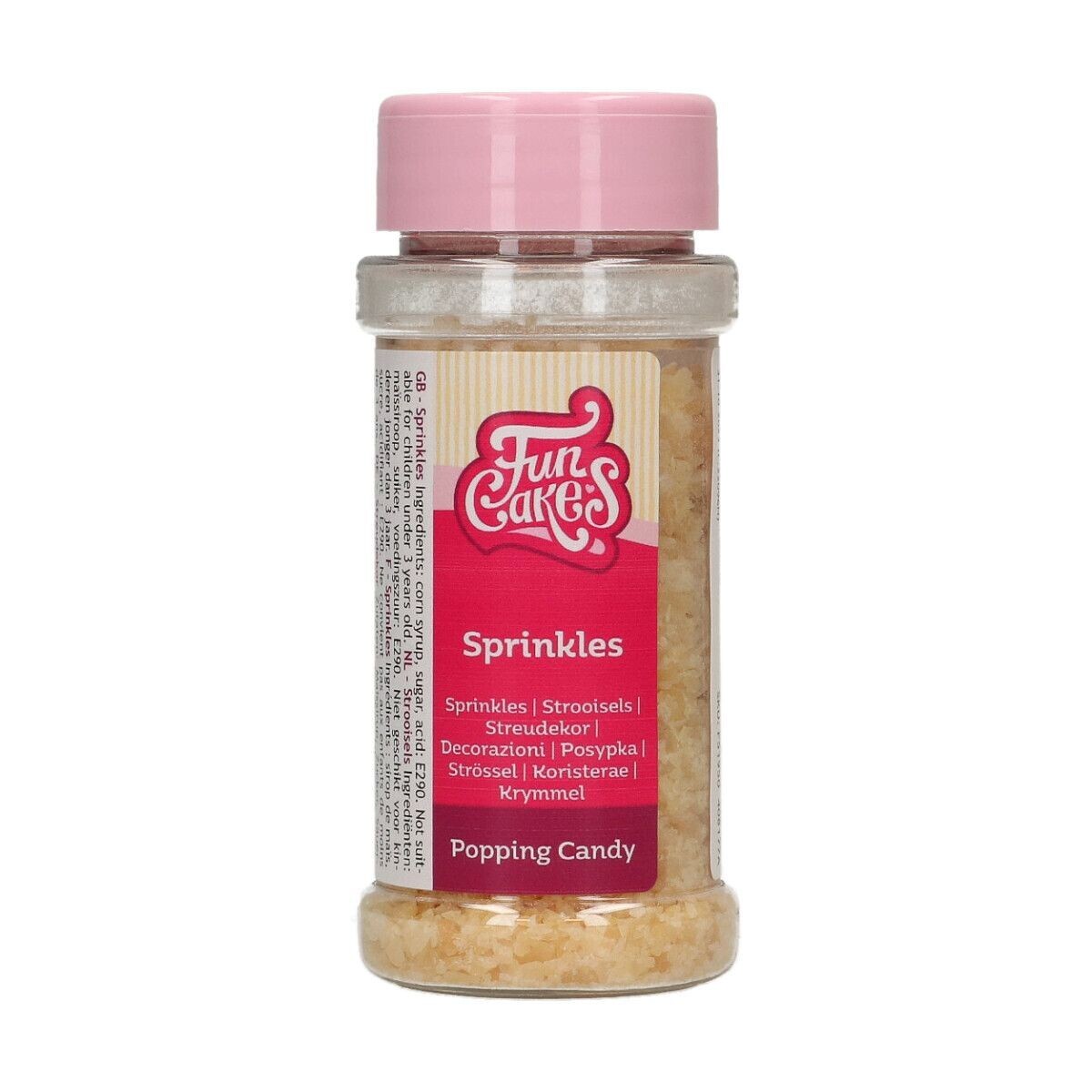 FunCakes Sugar POPPING CANDY 70g - Βρώσιμα ζαχαρωτά - Εκρηκτικά καραμελάκια