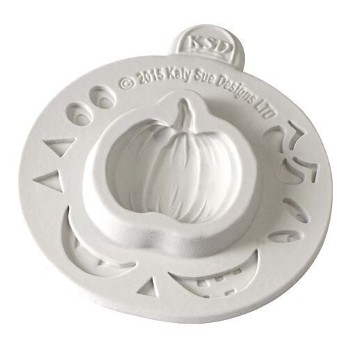 Katy Sue Silicone Mould -PUMPKIN FACE -Καλούπι Σιλικόνης Φατσούλα Κολοκύθας
