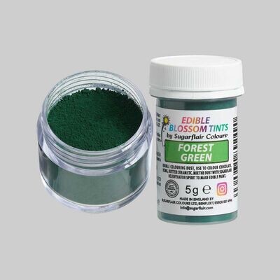 Sugarflair Edible Matt Dust FOREST  GREEN - Βρώσιμη Σκόνη Ματ Πράσινο του Δάσους 5γρ