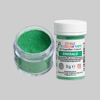 Sugarflair Edible Matt Dust EMERALD - Βρώσιμη Σκόνη Ματ Πράσινο / Σμαραγδί 5γρ