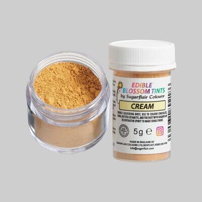 Sugarflair Edible Matt Dust CREAM - Βρώσιμη Σκόνη Ματ Εκρού/Ώχρα 5γρ