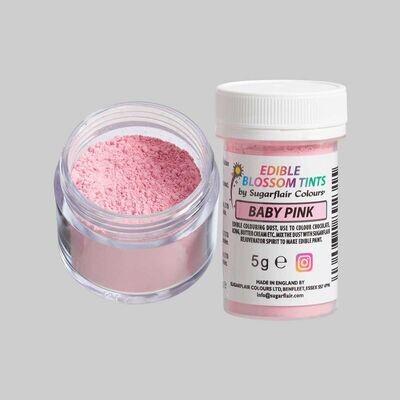 Sugarflair Edible Matt Dust BABY PINK - Βρώσιμη Σκόνη Ματ Απαλό ροζ 5γρ