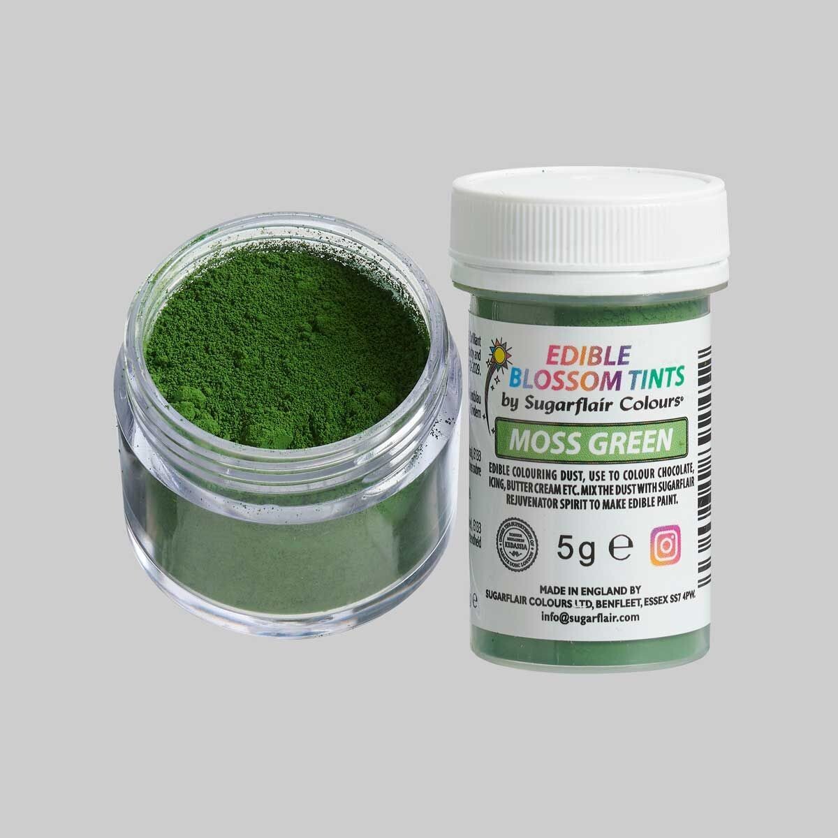 ζ24 09 SALE!!! Sugarflair Edible Matt Dust MOSS GREEN - Βρώσιμη Σκόνη Ματ
Πράσινο / Χακί 5γρ