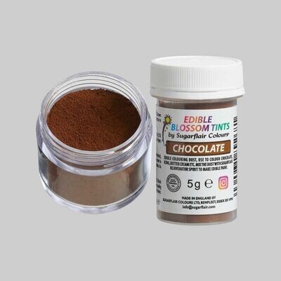 Sugarflair Edible Matt Dust CHOCOLATE -Βρώσιμη Σκόνη Ματ Καφέ/Σοκολάτα Γάλακτος 5γρ